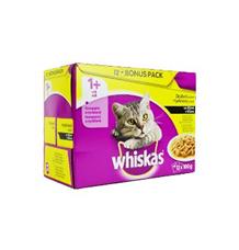 Whiskas kapsa Drůbeží výběr ve šťávě 12x100g