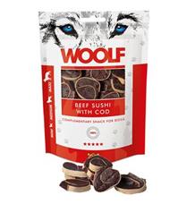 WOOLF pochoutka beef sushi with cod 100g WOOLF pochoutka beef sushi with cod 100g