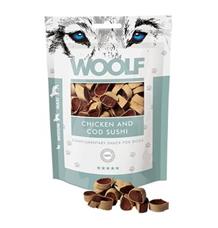 WOOLF pochoutka chicken and cod sushi 100g WOOLF pochoutka chicken and cod sushi 100g