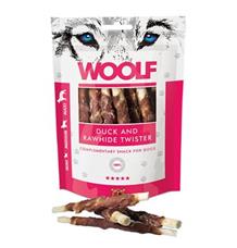 WOOLF pochoutka Duck&Rawhide twister 