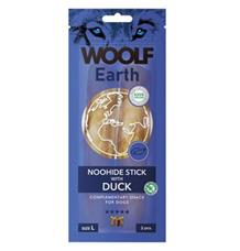 Woolf pochoutka Earth NOOHIDE L Sticks with Duck  85g