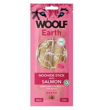 Woolf pochoutka Earth NOOHIDE L Sticks with Salmon 85g Woolf pochoutka Earth NOOHIDE L Sticks with Salmon 85g