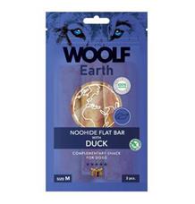 Woolf pochoutka Earth NOOHIDE Duck S /90g Woolf pochoutka Earth NOOHIDE Duck S /90g