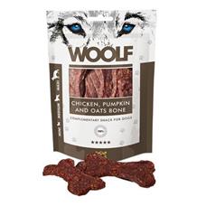 WOOLF pochoutka large chicken, pumpkin, oats bone 100g WOOLF pochoutka large chicken, pumpkin, oats bone 100g
