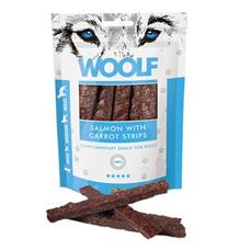WOOLF pochoutka salmon with carrot strips  100g