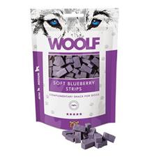 WOOLF pochoutka soft blueberry strips 100g WOOLF pochoutka soft blueberry strips 100g