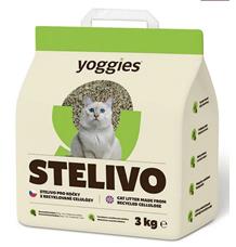 Yoggies Ekologické stelivo pro kočky 3kg