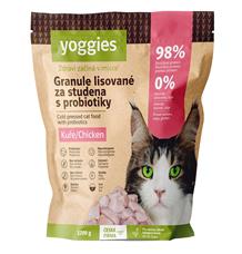 Yoggies Granule pro kočky s kuřecím masem, lisované za studena s probiotiky 1,2 kg - mírně poškozený obal - ex.12/25 - 1 KS SKLADEM Yoggies Granule pro kočky s kuřecím masem, lisované za studena s probiotiky 1,2 kg - mírně poškozený obal - ex.12/25 - 1 KS SKLADEM