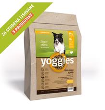 Monoproteinové granule Yoggies s krůtím masem a jáhly, lisované za studena s probiotiky 5 kg Monoproteinové granule Yoggies s krůtím masem a jáhly, lisované za studena s probiotiky 5 kg