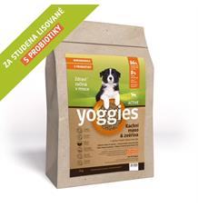 MINIGRANULE Yoggies Active, kachna a zvěřina, granule lisované za studena 5 kg MINIGRANULE Yoggies Active, kachna a zvěřina, granule lisované za studena 5 kg