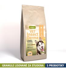 Yoggies VET Insect Derma s hmyzím proteinem, granule lisované za studena s probiotiky 2 kg Yoggies VET Insect Derma s hmyzím proteinem, granule lisované za studena s probiotiky 2 kg