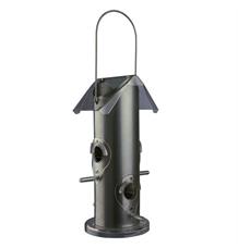 Zahradní krmítko pro ptáčky, 4 otvory 14x25x14 cm kovové 1 ks Zahradní krmítko pro ptáčky, 4 otvory 14x25x14 cm kovové 1 ks