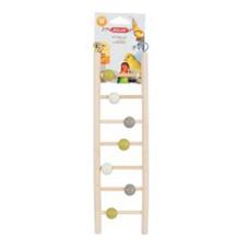 Žebřík pro ptáky dřevěný 7 příček 35cm Zolux 1 ks