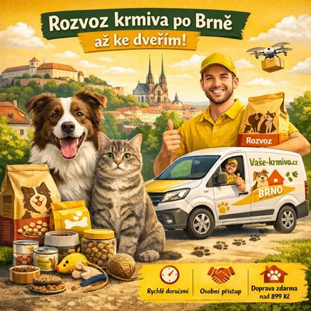 Náš rozvoz po Brně