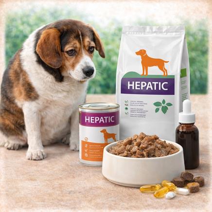 Dieta pro psa při onemocnění jater (Hepatic)