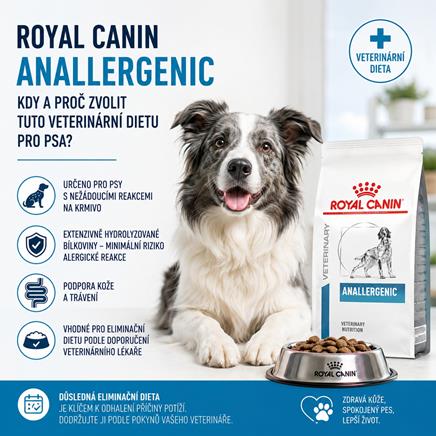 Royal Canin Anallergenic: kdy a proč zvolit tuto veterinární dietu pro psa?